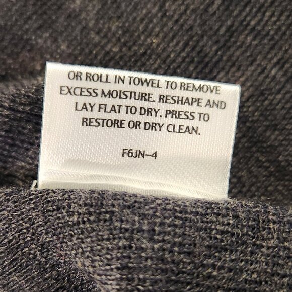 Eileen Fisher gray wool sweater tank - Picture 7 of 7